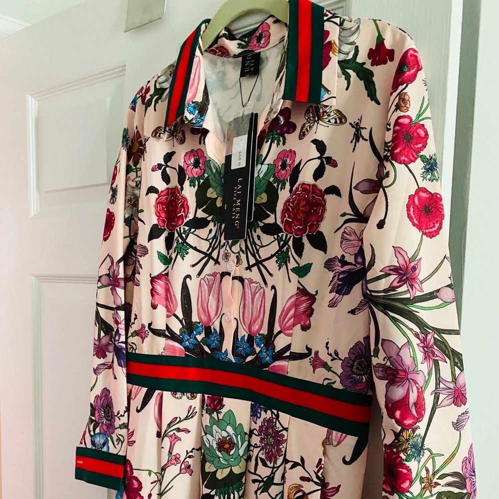 Designer Inspired Midi Dress NWT